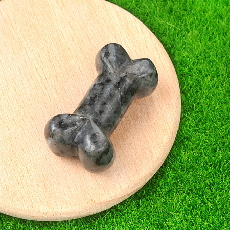 Natural Labradorite Carved Healing Bone Figurines PW-WG39010-08-1
