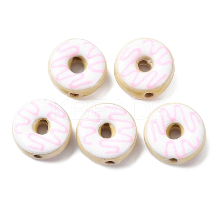 Handmade Porcelain Enamel Beads PORC-K003-09M-1