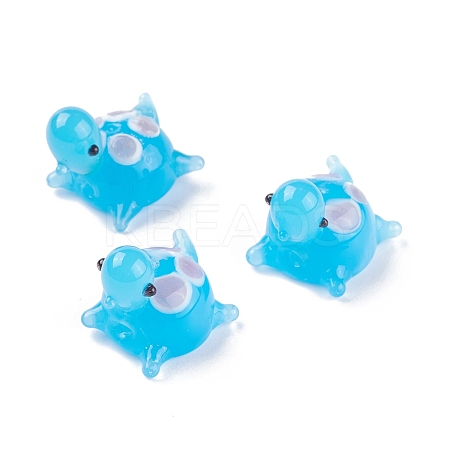 Handmade Lampwork Beads LAMP-D015-03A-1