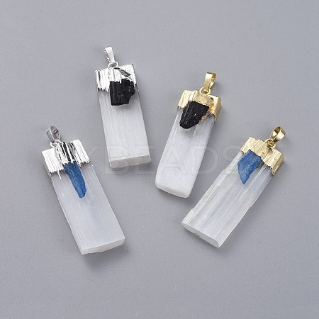 Natural Calcite Big Pendants G-L547-022-1