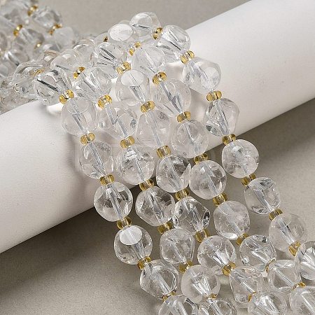 Natural Quartz Crystal Beads Strands G-K387-A16-02-1