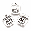 Alloy Quote Charms X-PALLOY-F260-02AS-1