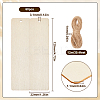 DIY Wood Bookmarks Making Kits WOOD-SP0001-21C-2