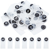 210Pcs 7 Styles Plastic Clothing Size Labels FIND-CY0001-86A-7