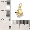 Rack Plating Brass Micro Pave Cubic Zirconia Pendants KK-I720-43G-3