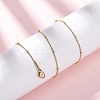 0.9MM 304 Stainless Steel Satellite Chain Necklaces NJEW-T016-21B-G-1