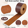 2M Flat AB Grade Cowhide Leather Cord AJEW-WH0479-73C-03-2