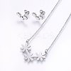 304 Stainless Steel Jewelry Sets SJEW-O090-02-2