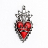 Alloy Enamel Pendants FIND-WH0156-43C-1