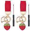 2Pcs Alloy Pendant Decorations KEYC-SP0001-40-1