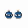 Mother's Day Alloy Enamel Charms LS-ENAM-T016-11C-RS-2