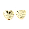 Rack Plating Alloy Beads PALLOY-D023-30G-1