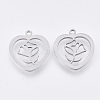 Non-Tarnish 201 Stainless Steel Pendants LS-STAS-T044-111P-1