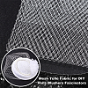 Polyester Birdcage Bridal Veil Netting AJEW-WH0471-103B-02-4