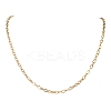 4MM 304 Stainless Steel Cable Chain Necklaces for Women NJEW-JN05598-2