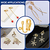 30 Pairs 925 Sterling Silver Clip-on Earring Findings STER-PH0005-01G-5