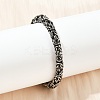 304 Stainless Steel Chain Bracelets for Women Men BJEW-Z143-30AS-3