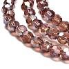 Transparent Glass Beads EGLA-A035-T4mm-B13-3
