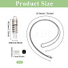 1Pc 316 Stainless Steel Box Chain Hollow Column Perfume Bottle Pendant Necklaces NJEW-PH0001-39-2