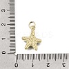 Brass & Natural Shell Pendants SH-CBA7C77-02B-G-3