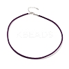 Braided Round Imitation Leather Bracelets Making BJEW-H610-01P-10-1