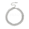 Rack Plating Brass Bracelets for Women BJEW-K244-07P-1