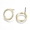 Alloy Stud Earrings EJEW-N046-006-NR-2