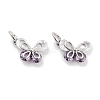 Brass Micro Pave Cubic Zirconia Pendants KK-P271-03P-B-1