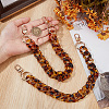 2Pcs Resin Curb Chain Bag Extension Chains FIND-BBC0002-50A-3