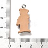 Opaque Resin Pendants LS-RESI-G097-01B-3