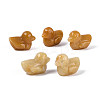 Natural Topaz Jade Duck Display Decorations G-N345-12B-1