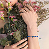 1Pc Alloy Butterfly Link Bracelet BJEW-LP0004-25D-1