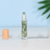 Natural Green Aventurine Roller Ball Bottles LS-BOTT-PW0011-70B-02-1