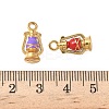 304 Stainless Steel Enamel Pendants STAS-I346-47G-3