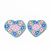 Handmade Polymer Clay Cabochons X-CLAY-S092-53A-1