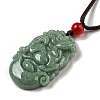 Natural Jadeite Pendant Necklaces LS-G-H306-05-07-3