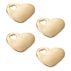 4Pcs 18K Brass Pendants KK-LP0001-98-1
