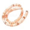 Natural Pink Aventurine Bead Strands G-R408-5x8-08-5