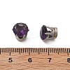 Cubic Zirconia Clip-on Earrings EJEW-L100-01P-10-5