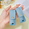 PU Leather Lipstick Holder Keychains AJEW-WH0270-203B-3