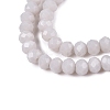 Opaque Solid Color Imitation Jade Glass Beads Strands EGLA-A044-P2mm-D19-3