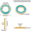 304 Stainless Steel Toggle Clasps STAS-FH0001-14-2