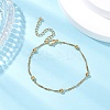 304 Stainless Steel Satellite Chains Bracelets BJEW-JB11505-1