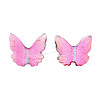 Transparent Epoxy Resin Cabochons CRES-T024-01A-3