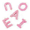 5Pcs 5 Styles Handmade Polymer Clay Rhinestone Big Pendants FIND-BT0001-39D-3