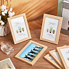 Wood with Acrylic Rectangle Picture Frame AJEW-WH0475-06B-4