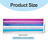 200Pcs 2 Colors Lucky Star Origami Paper DIY-TADJ0001-11-4