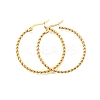 201 Stainless Steel Hoop Earrings EJEW-Q026-13G-A-2