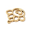 304 Stainless Steel Pendants STAS-I334-04G-2