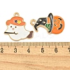 Halloween Theme Alloy Enamel Pendants FIND-U010-02-3